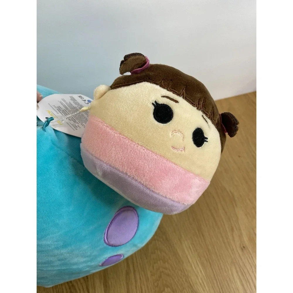 Squishmallows Disney Monsters Inc. Set 10 inch Sulley with Mini Boo Plush, NWT